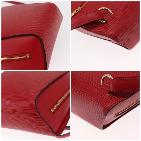 LOUIS VUITTON Epi Mabillon Backpack Castilian Red M52237 LV Auth 155376 main image 13